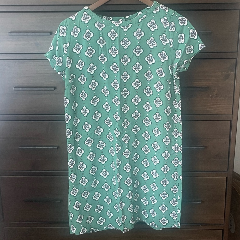 Green Loft Outlet Shift Dress with Pattern